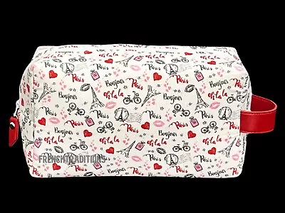 Handmade Toiletry Bag - Medium- Paris- Made In France • $48.75