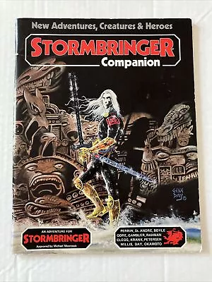 $100 • Buy Chaosium Stormbringer RPG Stormbringer Companion #1 Adventure Elric