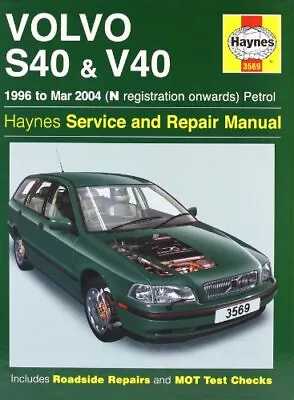 Volvo S40 And V40 Petrol: 1996-2004 (Haynes Se... By Drayton Spencer Board Book • £7.25