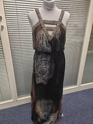 River Island Chiffon Maxi Dress - Size 12 • £10