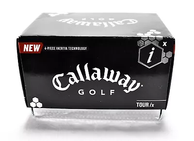 1 Box Of 3x4 CALLAWAY TOUR Ix Golf Balls Inertia Technology New • $49.99