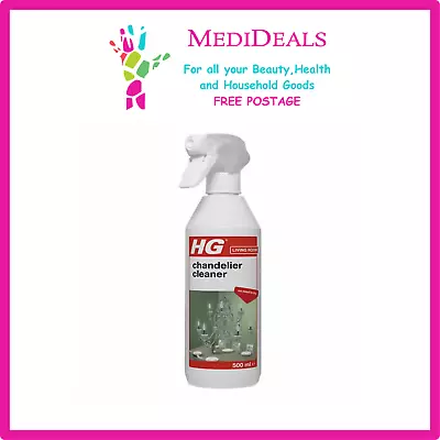 HG Crystal / Glass Chandelier Cleaner Spray - 500ml • £9.49