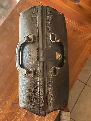 Vintage 1920s Cowhide Doctor's Bag Needs Some Love • $10