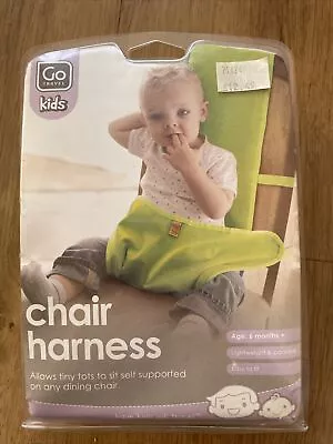 Go Travel Baby Toddler Boy / Girl Portable Safety Chair Harness Highchair • £5.99