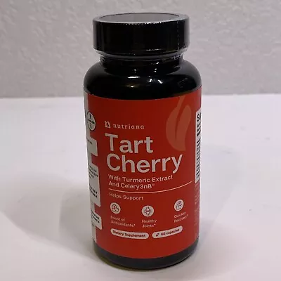 $16 • Buy Tart Cherry Extract Capsules With Celery Seed And Turmeric 2500 Mg | Uric Acid C