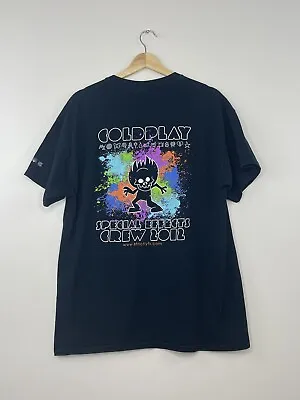 Coldplay Mylo Xyloto Special Effects Crew 2012 Shirt Rare Large • $119.90