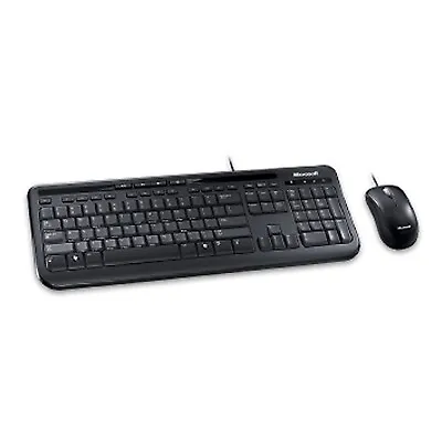 £25.95 • Buy Microsoft Wired Desktop 600 Usb Keyboard And Optical Mouse