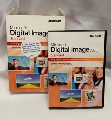 Microsoft Digital Image 2006 Standard CD-ROM With Original Box • $18