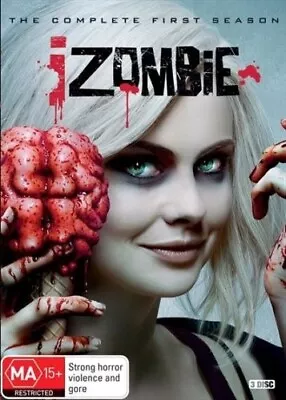 IZombie I Zombie Season 1 (Region 4  3-disc DVD) Rose McIver  • $24.95