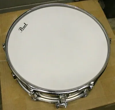 Pearl Steel Shell SS Snare Drum 13.5  Clean • $119.99
