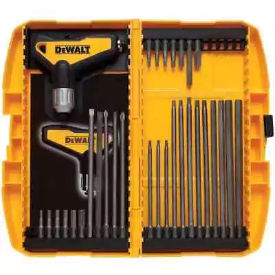 31 Piece Ratcheting T Handle Set Allen Wrench Hex Key Metric Tool Kit SAE - New • $25.42
