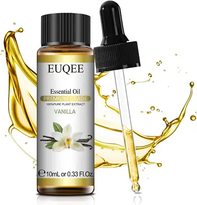 £5.66 • Buy Vanilla Essential Oil 10Ml, 100 Percent Natural Pure Vanilla Oil, Therapeutic Gr