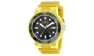 Invicta Pro Diver 51.5 Mm Anatomic Men's Yellow Watch Transparent 32328 Model • $99.99