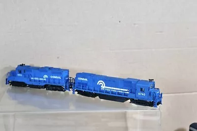 MODEL POWER MEHANO HO CONRAIL SD-45 & ALCO C-430 LOCOMOTIVE SET Og • £69.50