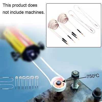 Mini Induction Heater Inductor Coil Kits Magnetic Induction Heater Kit Flameless • $31.96