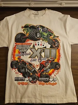 2011 Monster Jam World Finals Shirt Las Vegas LARGE 21X29.5 • $25