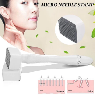 $20.89 • Buy DRS 140 Derma Stamp Micro Needle Derma Roller Scar Wrinkles Therapy Skin Care