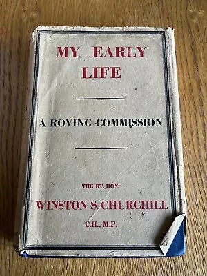 MY EARLY LIFE - A ROVING COMMISSION By THE RT. HON. WINSTON S. CHURCHILL - H/B • £34.99