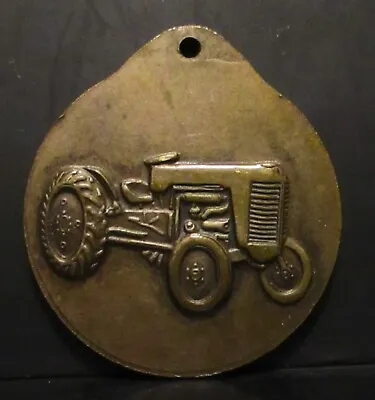 Massey Ferguson Tractor & Triangle Logo Pocket Watch Fob Sign Of MF Man  ITALY • $110.49