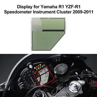 For Yamaha R1 YZF-R1 Speedometer Instrument Cluster Display 2009-2011 • $60.05
