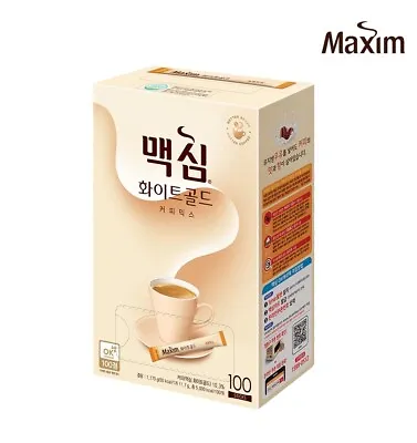Maxim White Gold Korean Coffee Mix Instant 100 PCS • $52.40