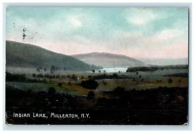 C1910's View Of Indian Lake Millerton New York NY Posted Antique Postcard • $14.98