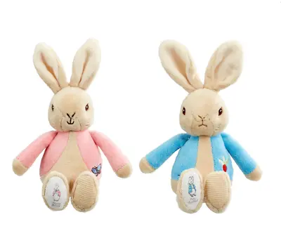 £10.97 • Buy Peter Rabbit Flopsy Bunny Bean Rattle Beatrix Potter New Baby Gift FAST DISPATCH