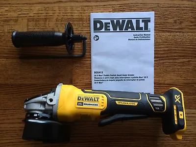 New DeWalt 20 Volt 20v Max XR 4.5  Brushless Angle Grinder With Brake DCG413 • $139.99