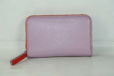 $51.99 • Buy Marc Jacobs Sophisticato Zip Card Case In Pastel Purple Multi