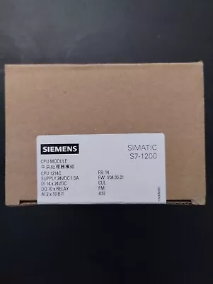 Siemens Simatic S7-1200 Cpu Module 6es7 214-1hg40-0xb0 1214c  • $179.99