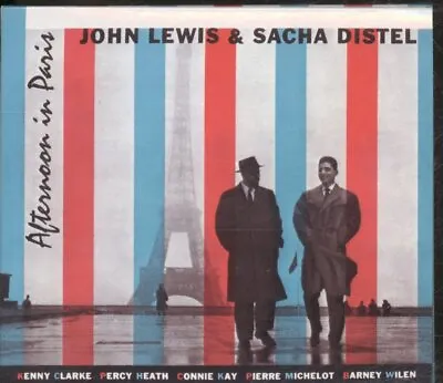 John Lewis & Sacha Distel Afternoon In Paris CD Spain Lone Hill Jazz 2006 With • £10.39