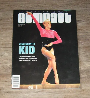 International Gymnast Magazine Jaycie Phelps NADIA COMANECI Dominique Moceanu • $32.59