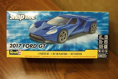 REVELL Snap-Tite 2017 FORD GT MODEL KIT 1/24 SCALE • $19.95