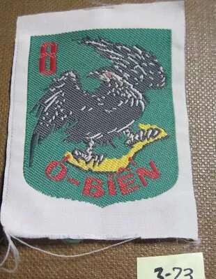 ARMY RVN South Vietnam Vietnamese 8th MARINE BATTALION PATCH Bn Silk Woven • $16