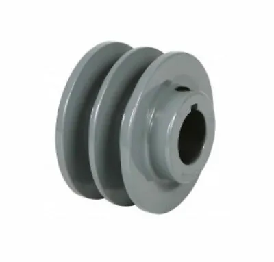 2BK40-1  Sheave PULLEY Two Grooves FOR 5L B V-BELT 3.95  OD 1  BORE 2BK401 New • $39.99