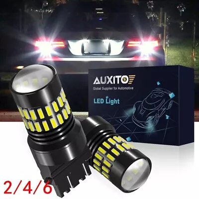 2/4/6 3157 3157NA Super White LED Light Lamps Fit Back Up/Turn Signal Parking • $13.47