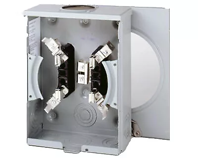 $84.69 • Buy Eaton UHTRS101BE Meter Socket Cutler-Hammer 100 Amps Ringless Overhead