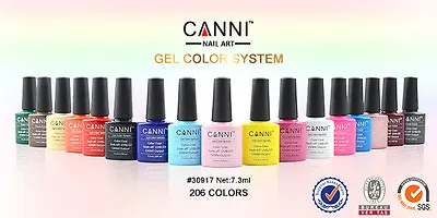 25 Colours SET CANNI NAIL GEL POLISH UV And LED Lamp - CHOOSE YOURS! Bulk UK • £76