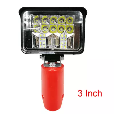 3  54W 2800LM Wireless LED Work Light For Milwaukee M12 Li-ion Battery Cordless • £25.98