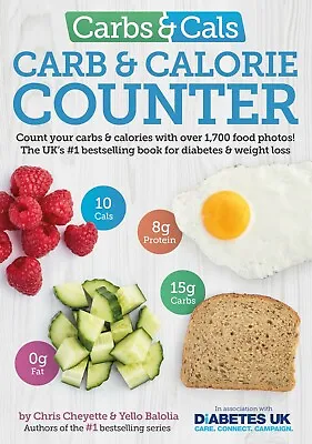 £17 • Buy Carbs & Cals Carb & Calorie Counter: Count Your Carbs New Paperback Book