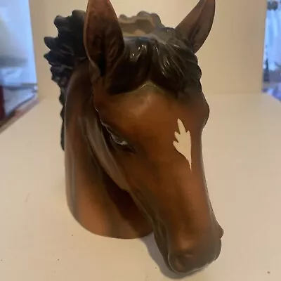 Vintage 70s Horse Head Planter  Inarco Japan Pottery Mark E1180 • $20