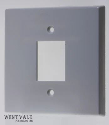 MEM Spectra - M801 (F8200) - 1 Modual Grid Switch Plate New • £7.31