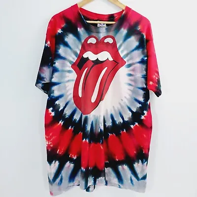 Vintage Rolling Stones T-Shirt Mens Size XL 1994 Tie Dye Single Stitch Cotton • $349.99