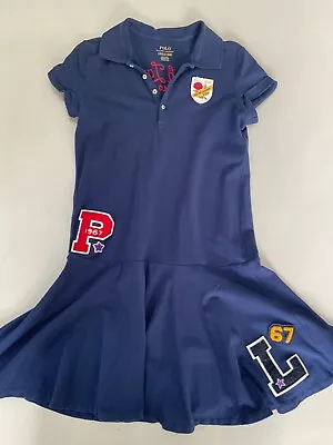 Girls Ralph Lauren Polo Shirt Dress Height 150cm  • £8.99