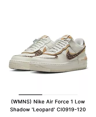 (WMNS) Nike Air Force 1 Low Shadow 'Leopard' Limited Edition • $160