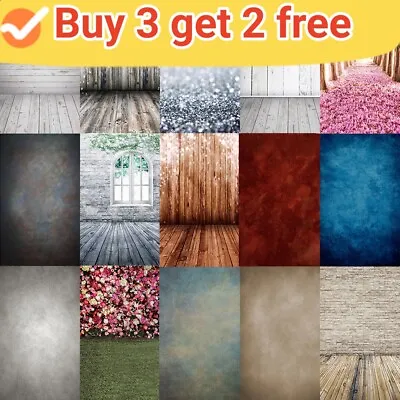 Vintage Vinyl Photography Backdrop Polyester Photo Background Multiple Pattern • $9.99