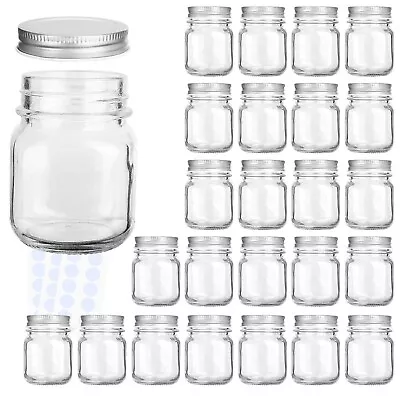 KAMOTA Glass Jars 4 Oz Mini Jars With Lids Perfect For Mason Canning Favor D... • $46.25
