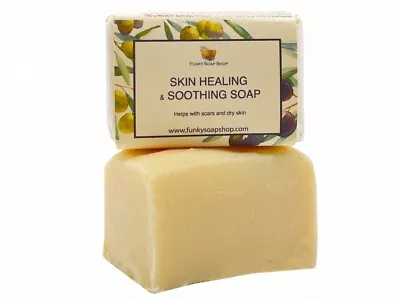 1 Piece Skin Soothing & Healing Soap Soap 65g 100% Natural Handmade • £4.90