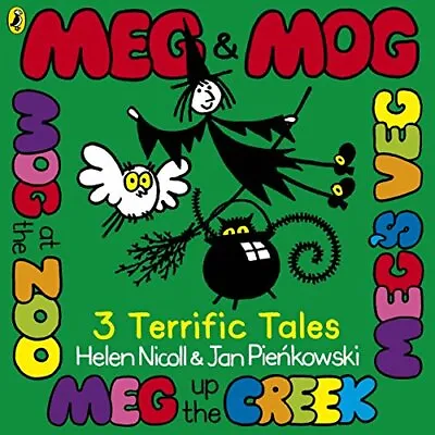 Meg & Mog: Three Terrific Tales (Meg And Mog) By Helen Nicoll Jan Pienkowski • £3.07