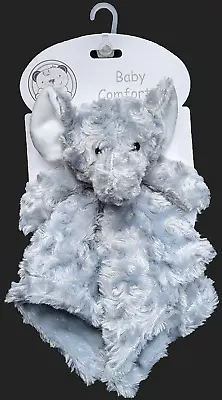 Elephant Baby Comforter - Soft And Fluffy Baby Gift • £9.49